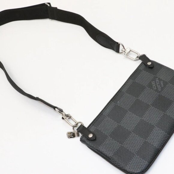 Louis Vuitton Trio Messenger N50017 Shoulder Bag Damier ( front zipped Bag Only) - Picture 1 of 16